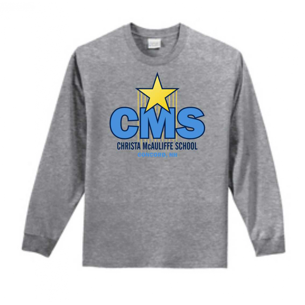 CMS long sleeve gray t