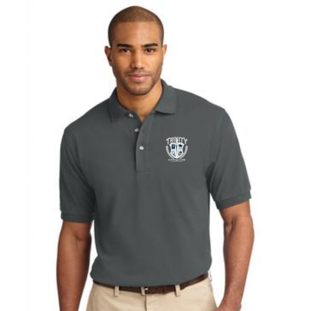 Trinity Christian » Polos/T's » Trinity Adult Short Sleeve Polo