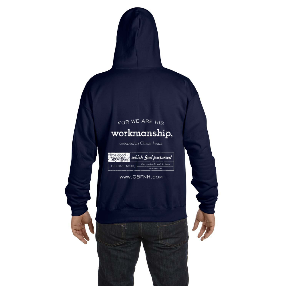 GBF Hood navy BACK