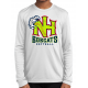 NH BOBCAT SOFTBALL YST350LS WHITE