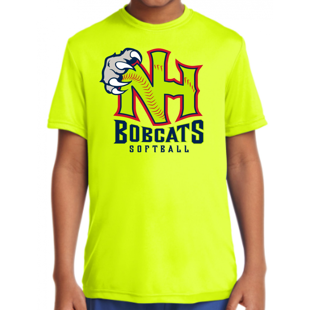 NH BOBCAT SOFTBALL ST350NEONYELLOW