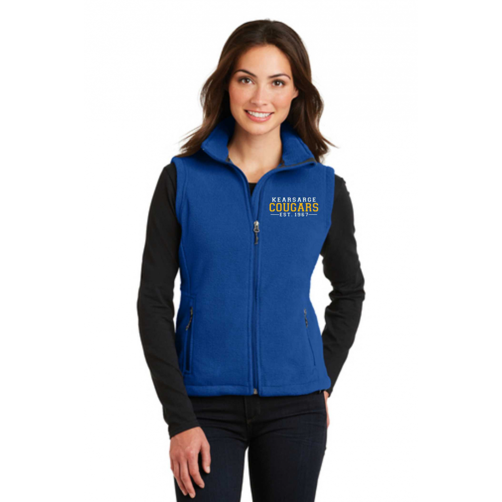 K ladies vest fleece