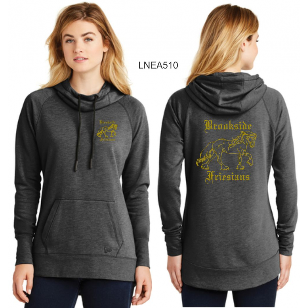 New Era Ladies Tri-Blend Fleece Pullover Hoodie