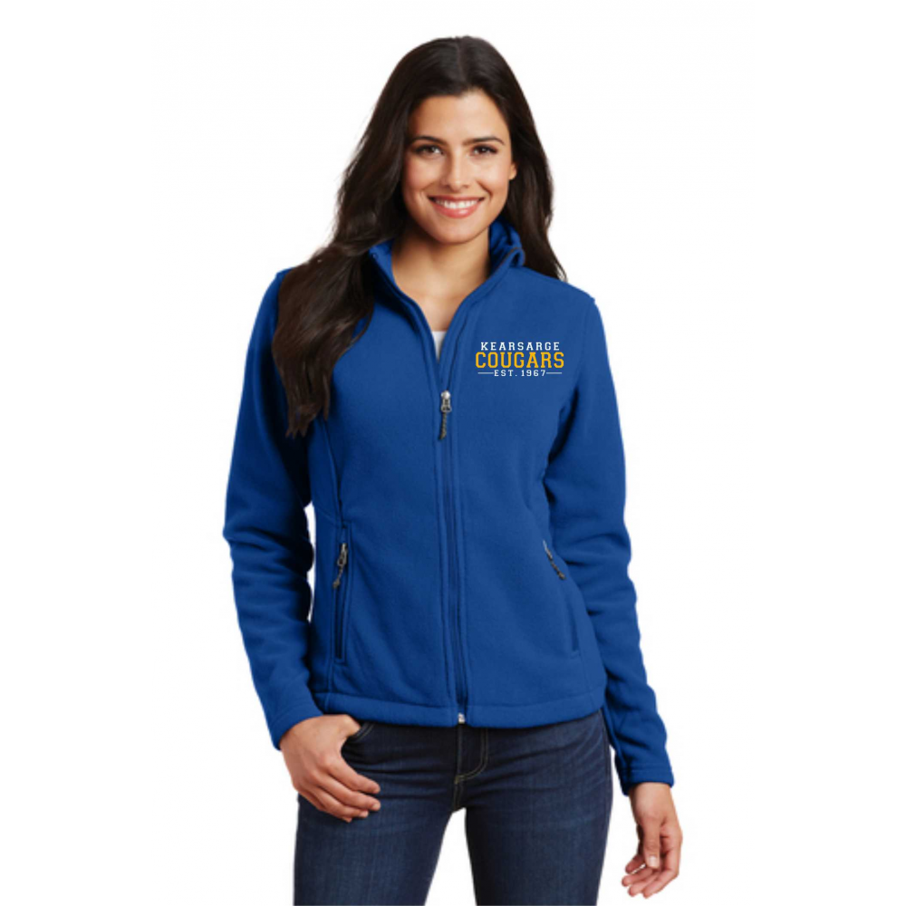 K ladies full zip fleece