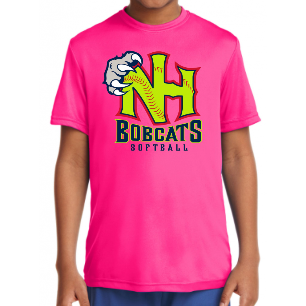 NH BOBCAT SOFTBALL ST350NEONPINK