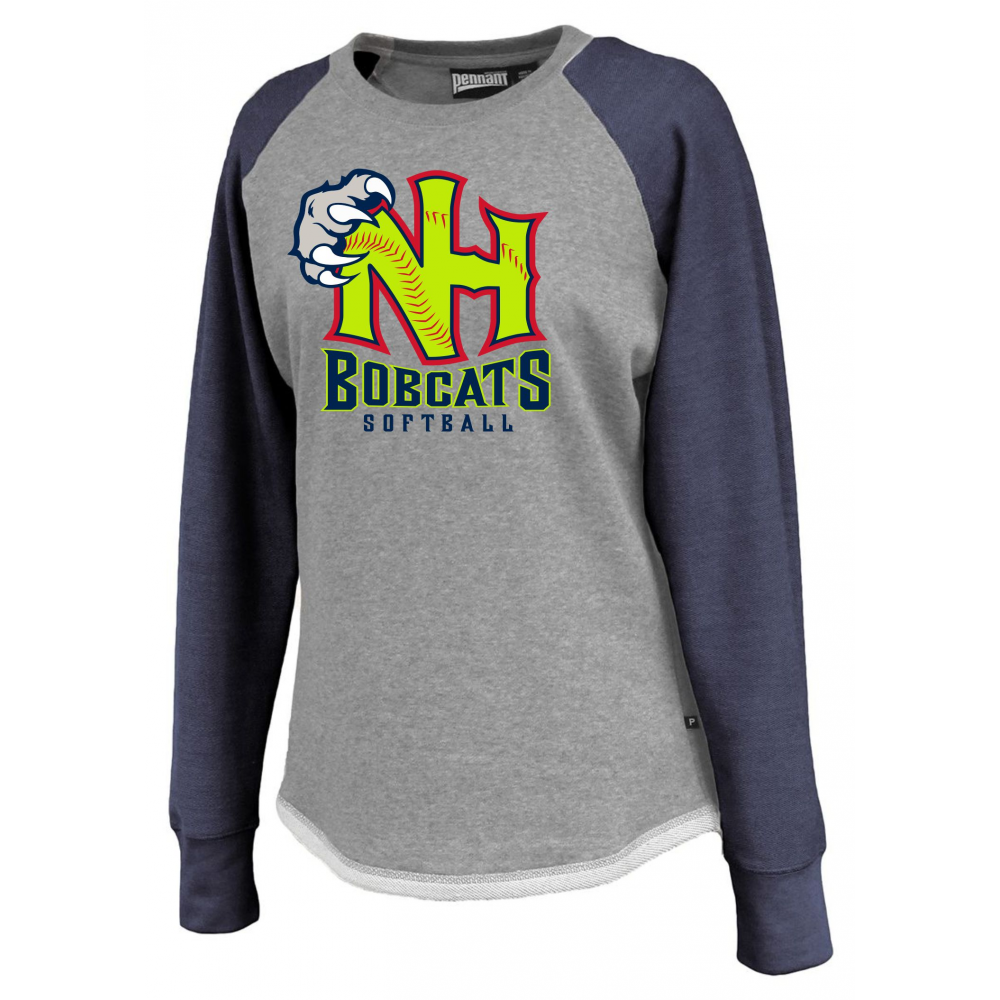 NH BOBCAT SOFTBALL 5200 NAVY
